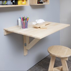Table murale pliante